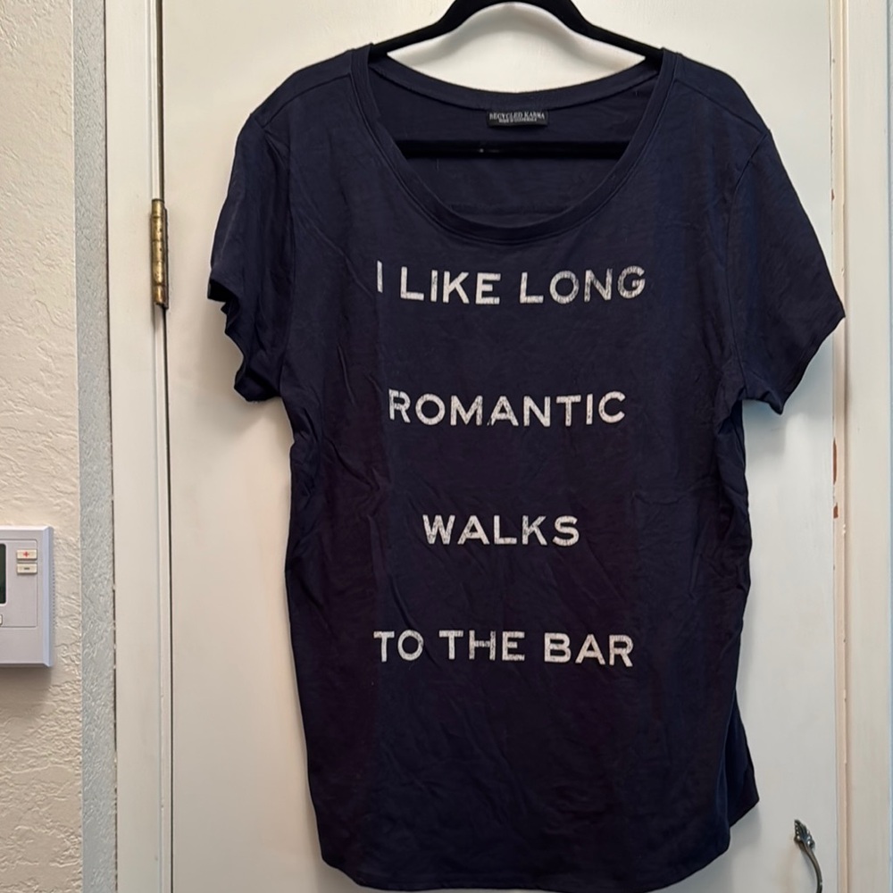 Navy Graphic T-Shirt